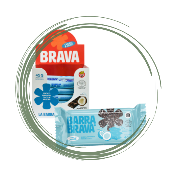 Producto - Barritas Proteicas Bravas SIN TACC x 58 gr