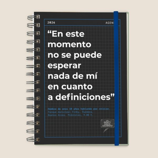 Producto - Agenda Neutra La Gente Anda Diciendo