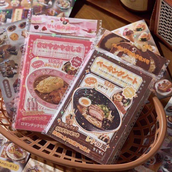 Producto - Mini Libro de Stickers Postres