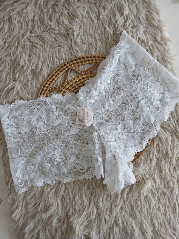 Producto - Culotte encaje blanco elastizado