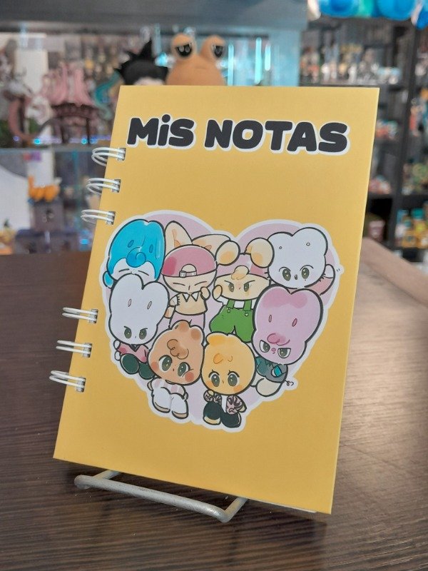 Producto - Anotador A6 con espiral -  SKZOO