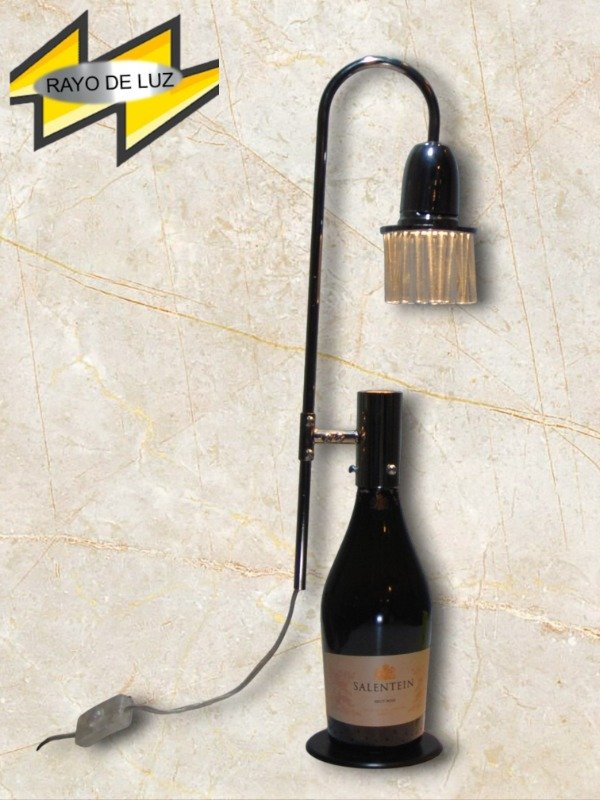 Producto - #1009Lámpara Botella Champ
