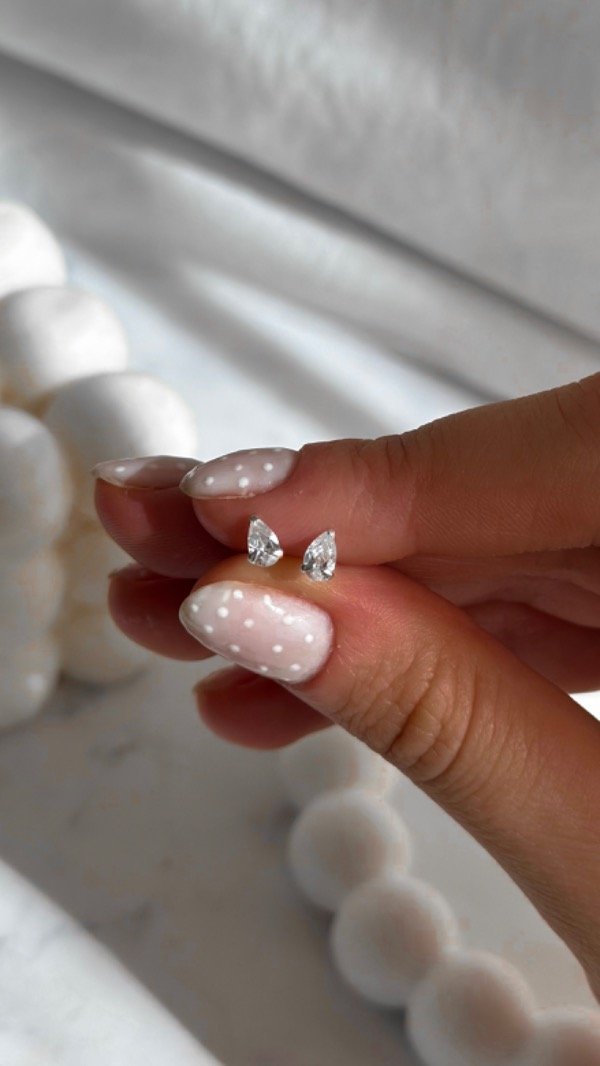 Producto - Aro gota cubic 5mm (par)