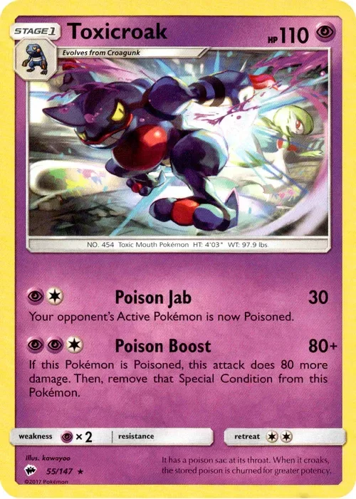 Producto - Toxicroak - 55/147 - Burning Shadows