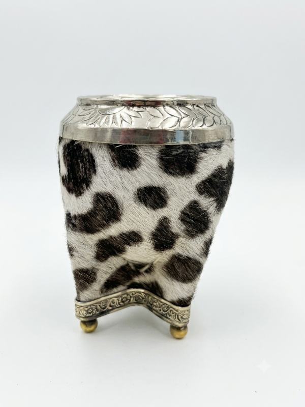 Producto - Art 1218 Torpedo premium cuero pelo, base cerrada con bolitas