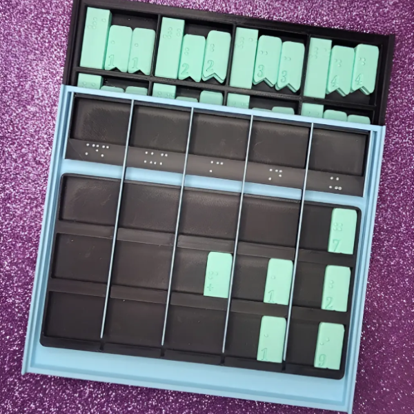 Producto - Set Números Móviles - Braille y Visual -  y  Operaciones Básicas - 1