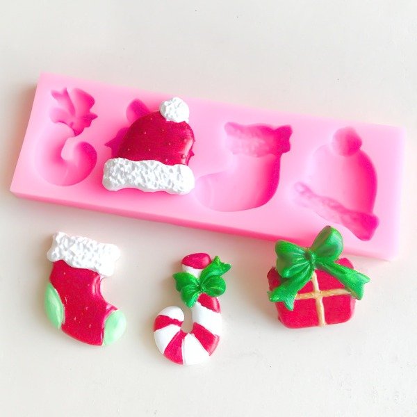 Producto - Molde de silicona 4 figuras