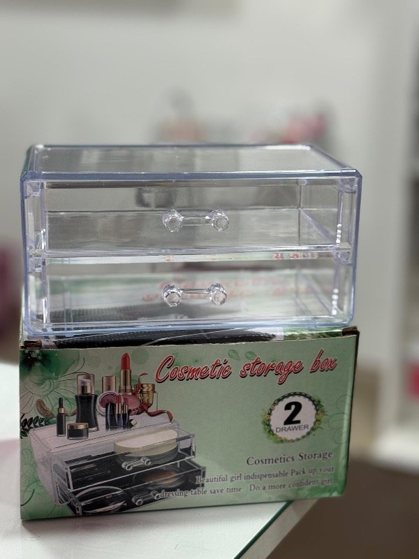 Producto - Organizador 2 cajones acrílico