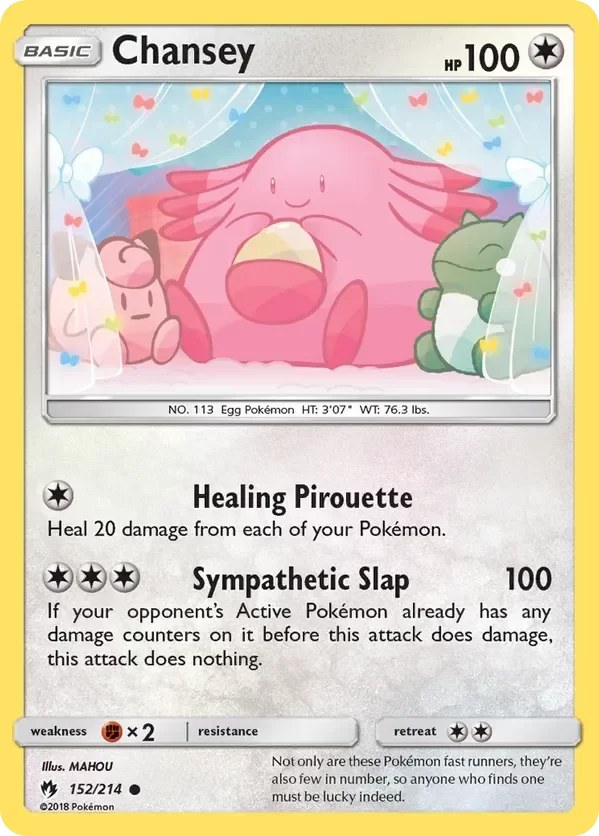 Producto - Chansey - 152/214 - Lost Thunder