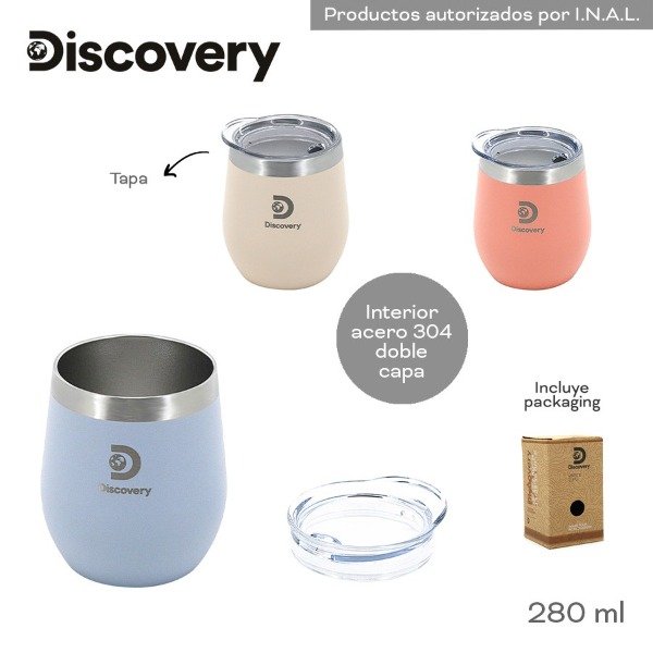 Producto - MATE CON TAPA DISCOVERY 18501
