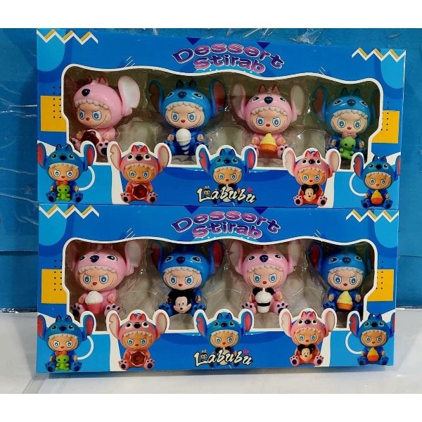 Producto - Muñeco labubu Stitch por 4