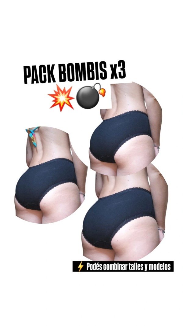 Producto - PACK BOMBIS X3