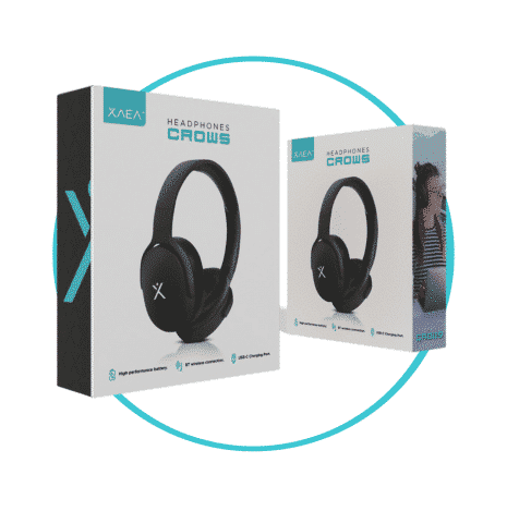 Producto - Auriculares inalámbricos tipo vincha - XAEA Crows - 0