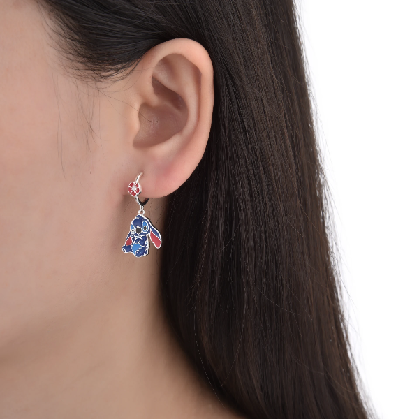 Producto - Media Argolla Stitch y Flor