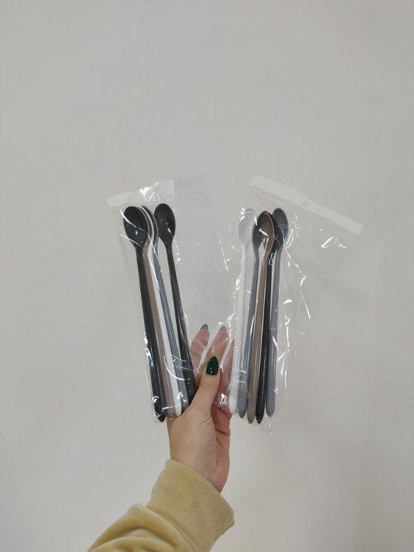 Producto - Cucharas plástico largas x5