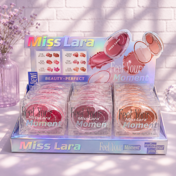 Producto - MISS LARA PALETA DE RUBOR FEEL YOUR MOMENT X2 COLORES MS292