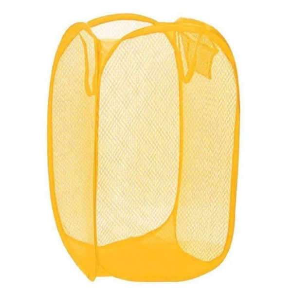 Producto - Cesto para juguetes amarillo