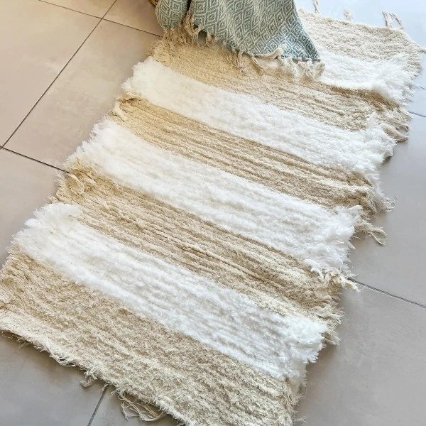 Producto - ALFOMBRA ESTOPA EN TELAR - 120X60