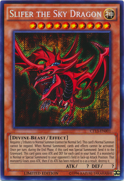 Producto - Slifer the Sky Dragon - CT13-EN001