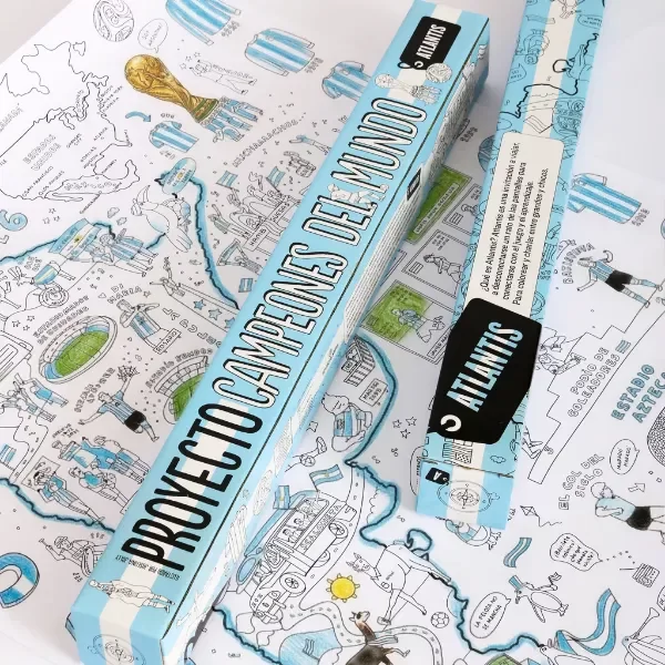 Producto - MAPA ATLANTIS CAMPEONES