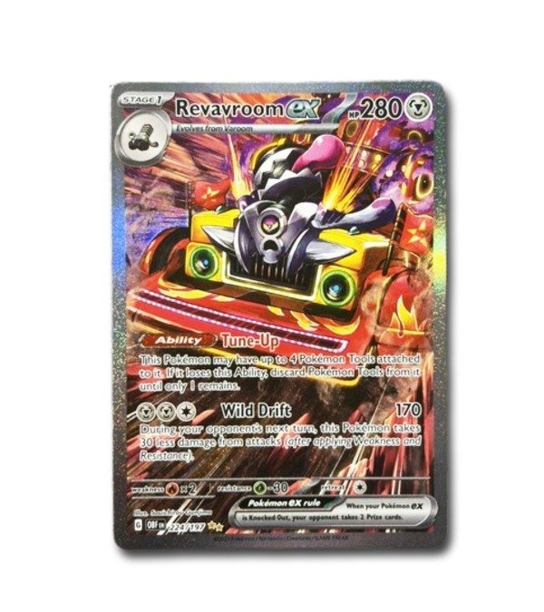 Producto - Carta Pokémon - Revavroom Ex 224/197 - Obsidian Flames