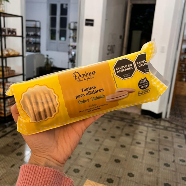 Producto - Tapitas para alfajores - DONINAS - SIN TACC x200 grTAPI