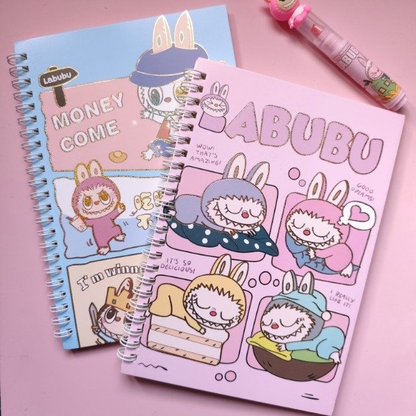 Producto - Cuaderno A5 con holográfico Labubu