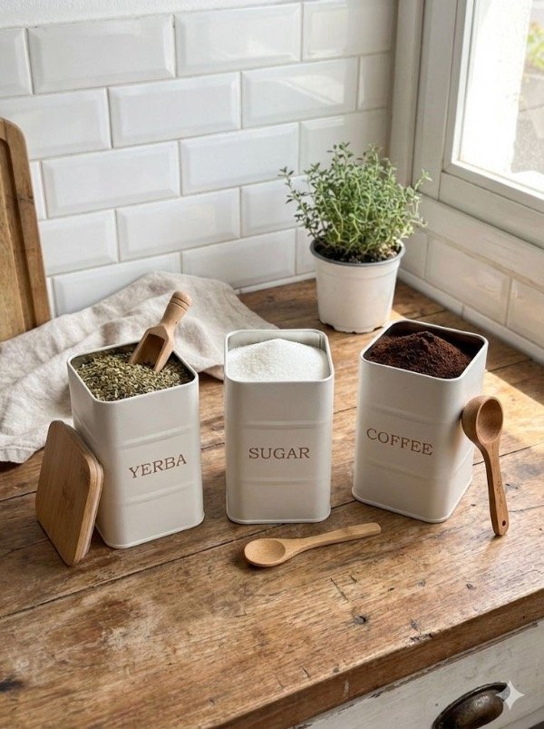 Producto - PACK X3 LATAS ESTILO INDUSTRIAL
