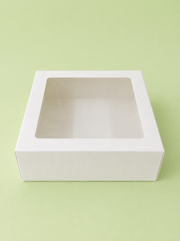 Producto - CAJA TAPA BISAGRA CON VISOR CD.1321 28x8.5x28 - 3