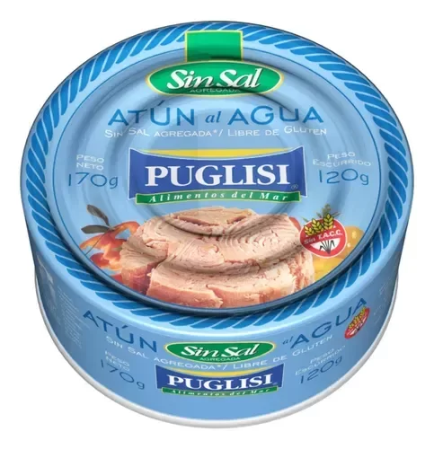 Producto - atún natural sin sal 170gr [GENERICO]
