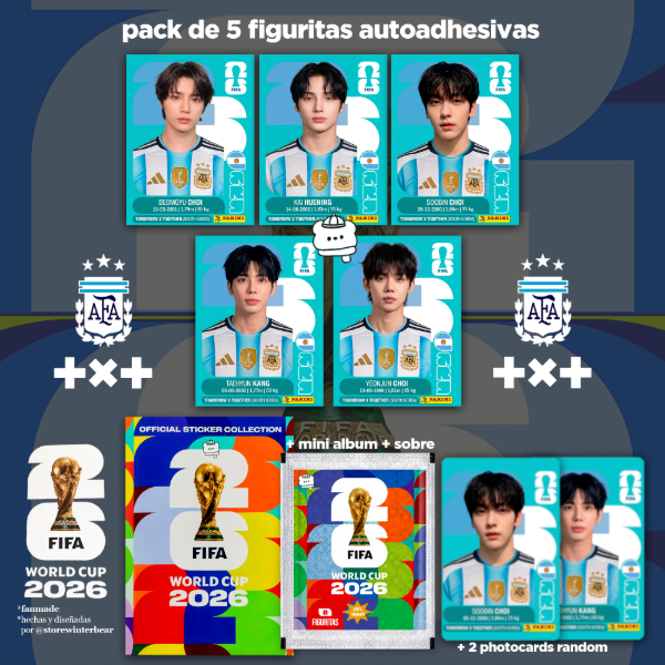 Producto - pack figuritas argentina txt