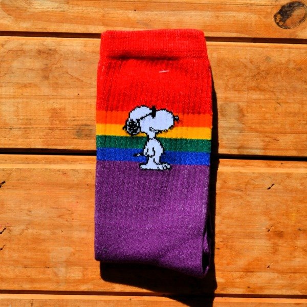 Producto - Media caña Snoopy multicolor