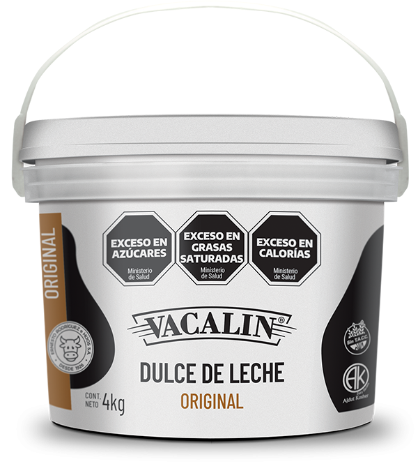 Producto - Dulce de Leche Vacalin 4kg Original