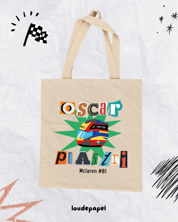 Producto - Oscar Piastri #2 - Tote bag