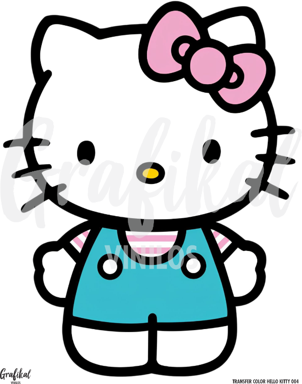 Producto - Transfer Color Hello Kitty 004