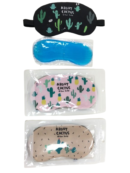 Producto - ANTIFAZ CON GEL REFRESCANTE CACTUS