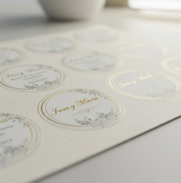 Producto - Etiquetas Para Imprimir Casamiento Flores Blancas Editables - 5