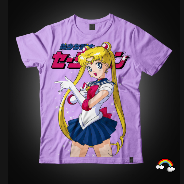 Producto - REMERA DE ADULTOS MANGA CORTA SAILOR MOON T.XXL