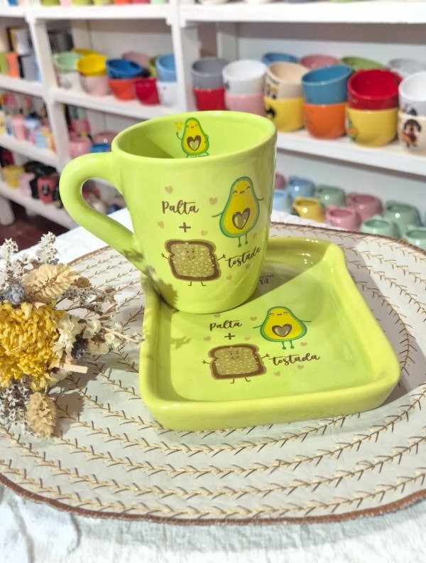 Producto - Conjunto tostada Palta