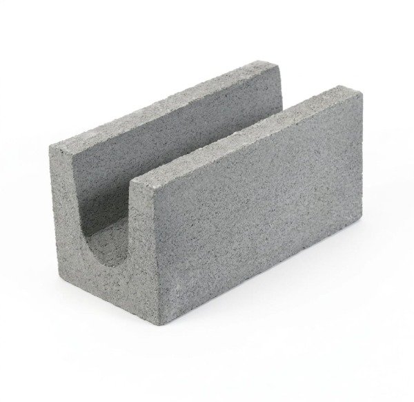 Producto - Bloque Liso U 19x19x19
