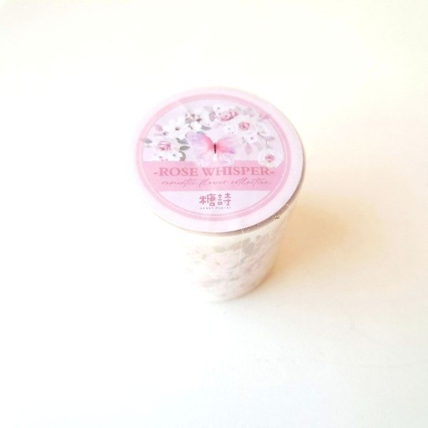 Producto - Cinta PET 40 mm - Romantic Flower Collection: Rose Whisper