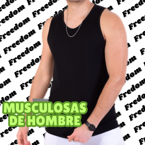 Producto - Musculosa de hombre- algodon