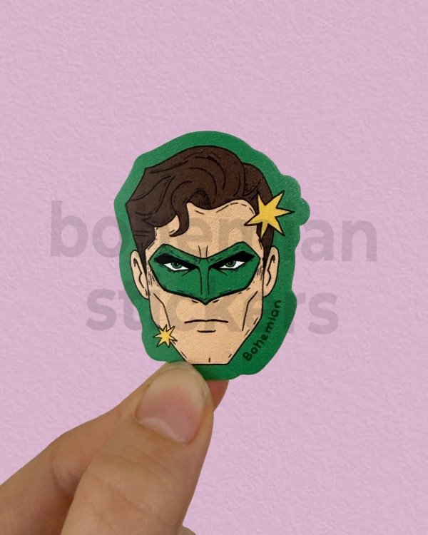 Producto - GREEN LANTERN - Sticker Individual de La Liga de la Justicia / DC