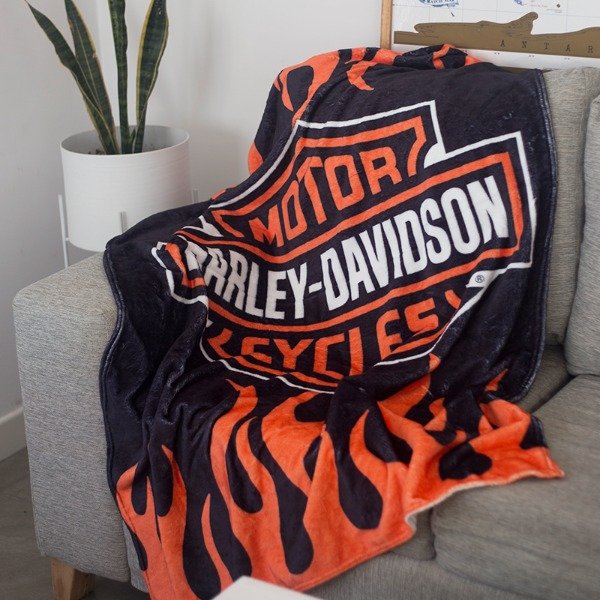Producto - Manta peluche Harley Davidson