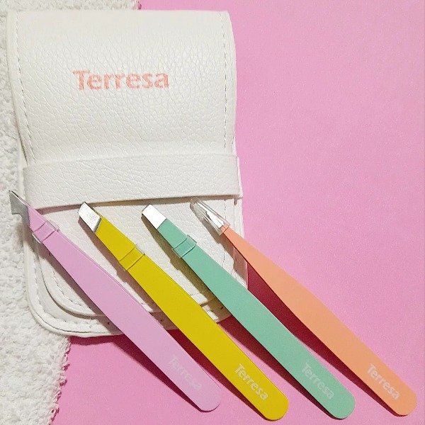 Producto - Set x 4 pinzas + estuche