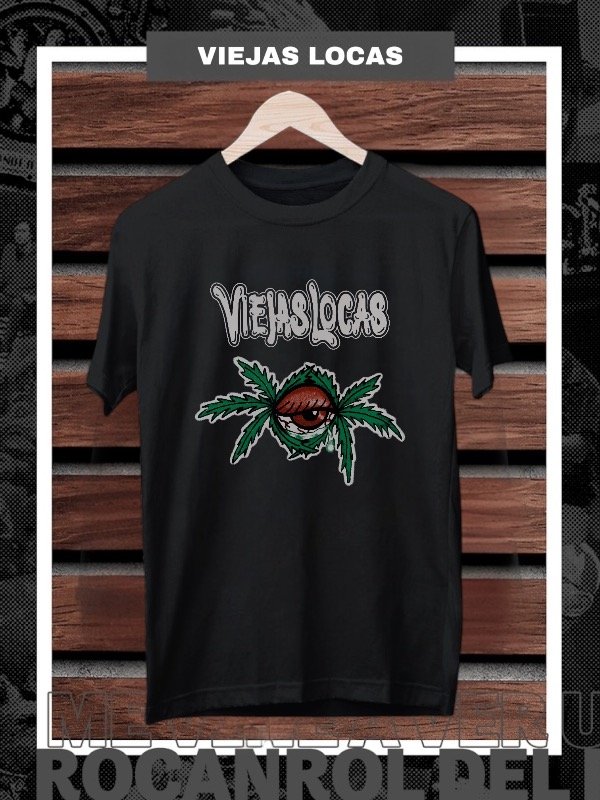 Producto - Remera Negra Viejas Locas