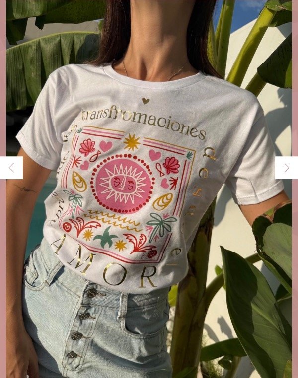 Producto - Remera Blanca estampada - 2