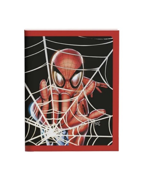 Producto - Cuaderno Escolar 16x21 Tapa Flexible 48hjs Mooving - Spiderman