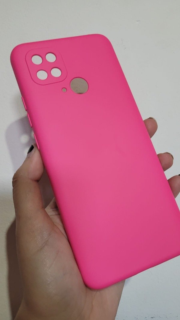 Producto - Xiaomi Redmi 10c Case Fucsia Con Felpa