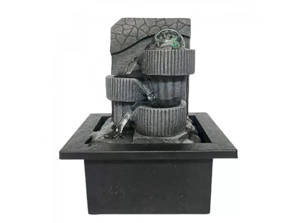 Producto - FUENTE DE AGUA PARED CASCADA C/ESFERA CHICA 19CM